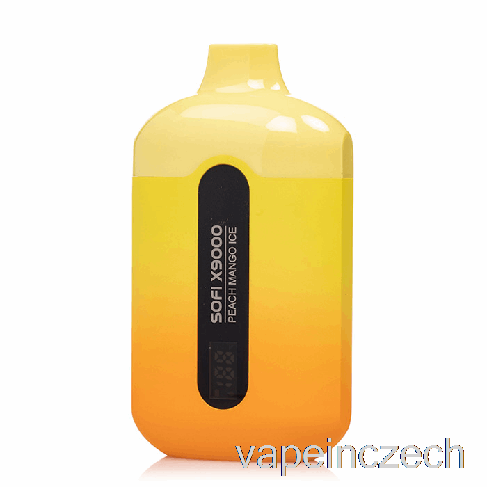Sofi X9000 Inteligentní Jednorázová Ledová Vapka Broskev Mango Bez Nikotinu